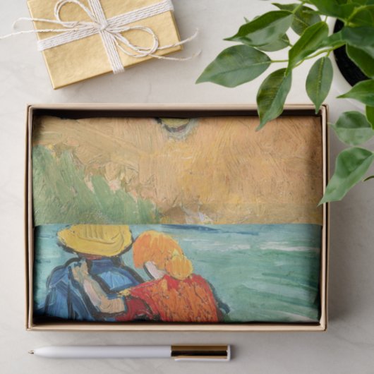 Vincent van Gogh - Two Lovers Tissuepapier (Geschenk)