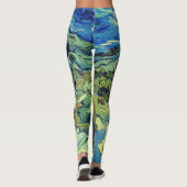 Vincent Van Gogh Two Poplars op Saint-Rémy Leggings (Achterkant)