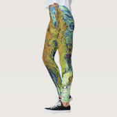 Vincent Van Gogh Two Poplars op Saint-Rémy Leggings (Links)