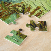 Vincent Van Gogh Two Poplars op Saint-Rémy Legpuzzel (Zijkant)
