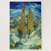 Vincent Van Gogh Two Poplars op Saint-Rémy Legpuzzel (Verticaal)