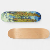 Vincent Van Gogh Two Poplars op Saint-Rémy Persoonlijk Skateboard (Horizontaal)