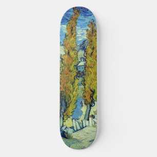 Vincent Van Gogh Two Poplars op Saint-Rémy Persoonlijk Skateboard