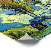 Vincent Van Gogh Two Poplars op Saint-Rémy Poster (Hoek)