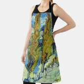 Vincent Van Gogh Two Poplars op Saint-Rémy Schort (Insitu)