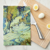 Vincent Van Gogh Two Poplars op Saint-Rémy Theedoek (Quarter Fold)