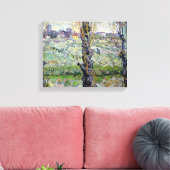 Vincent van Gogh | Uitzicht van Arles, 1889 Canvas Afdruk (Insitu (Woonkamer))