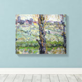Vincent van Gogh | Uitzicht van Arles, 1889 Canvas Afdruk (Insitu (Houten vloer))