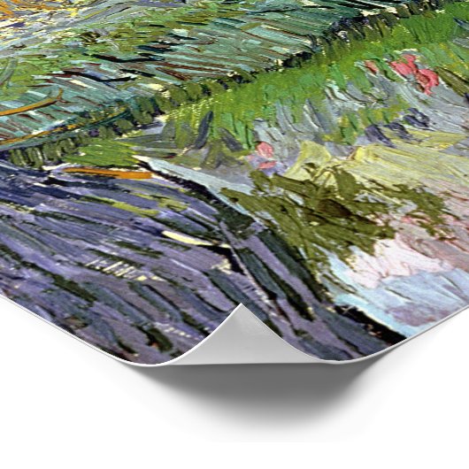 Vincent van Gogh | Uitzicht van Arles, 1889 Poster (Hoek)