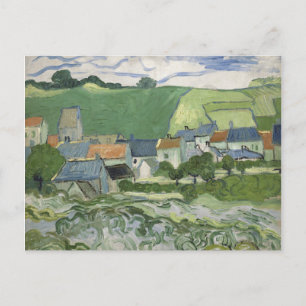 Vincent van Gogh - Uitzicht van Auvers Briefkaart