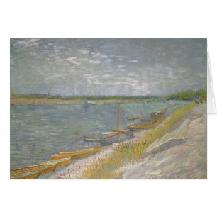 Vincent van Gogh - Uitzicht van een rivier w Roeib