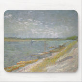 Vincent van Gogh - Uitzicht van een rivier w Roeib Muismat (Voorkant)