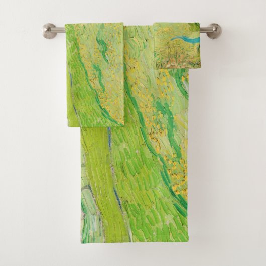 Vincent van Gogh - Uitzicht van Vessenots bij Auve Bad Handdoek (Insitu)