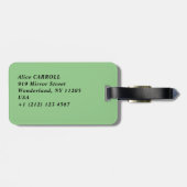 Vincent van Gogh - Uitzicht van Vessenots bij Auve Bagagelabel (Achterkant horizontaal)