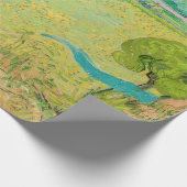 Vincent van Gogh - Uitzicht van Vessenots bij Auve Cadeaupapier (Hoek)