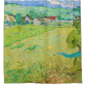 Vincent van Gogh - Uitzicht van Vessenots bij Auve Douchegordijn (Voorkant)