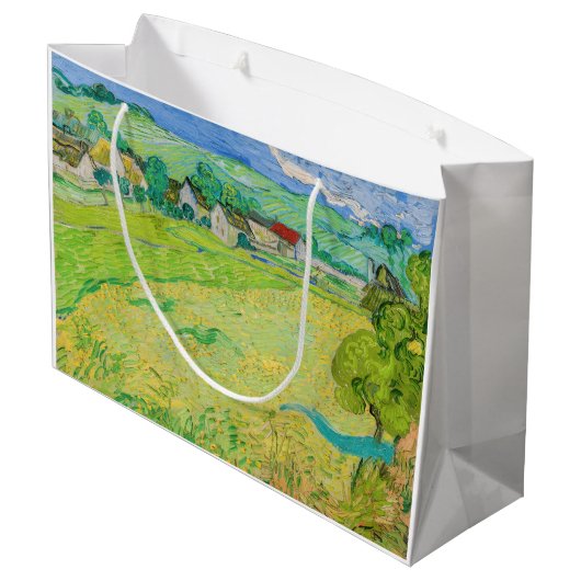 Vincent van Gogh - Uitzicht van Vessenots bij Auve Groot Cadeauzakje (Achterkant Gekanteld)