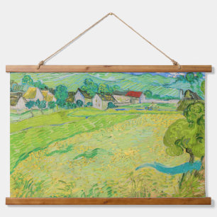 Vincent van Gogh - Uitzicht van Vessenots bij Auve Hangend Wandkleed