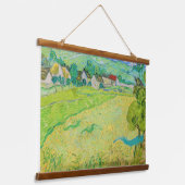 Vincent van Gogh - Uitzicht van Vessenots bij Auve Hangend Wandkleed (Gebogen)