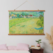 Vincent van Gogh - Uitzicht van Vessenots bij Auve Hangend Wandkleed (Slaapkamer)