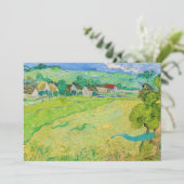 Vincent van Gogh - Uitzicht van Vessenots bij Auve Kaart (Staand voorkant)