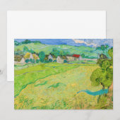 Vincent van Gogh - Uitzicht van Vessenots bij Auve Kaart (Voorkant / Achterkant)
