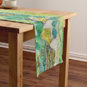 Vincent van Gogh - Uitzicht van Vessenots bij Auve Korte Tafelloper (Voorbeeld)