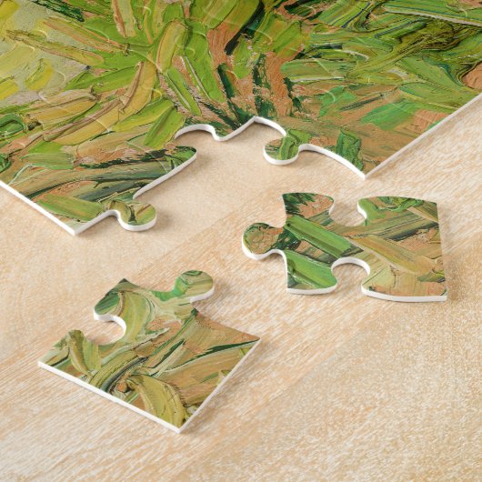 Vincent van Gogh - Uitzicht van Vessenots bij Auve Legpuzzel (Zijkant)