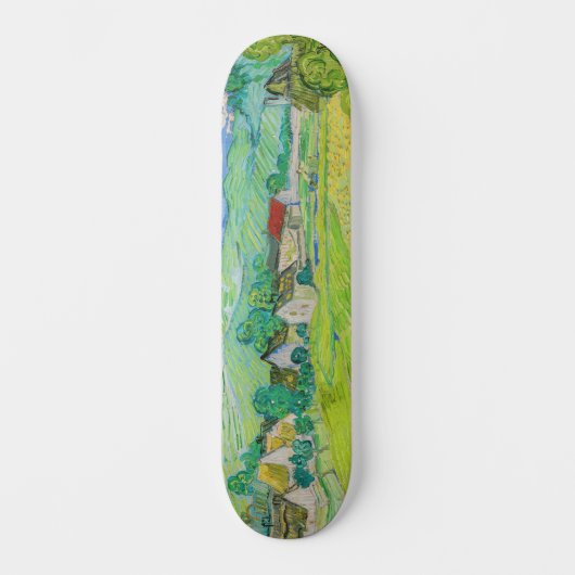 Vincent van Gogh - Uitzicht van Vessenots bij Auve Persoonlijk Skateboard (Voorkant)