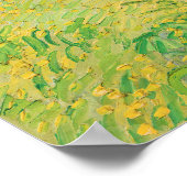 Vincent van Gogh - Uitzicht van Vessenots bij Auve Poster (Hoek)