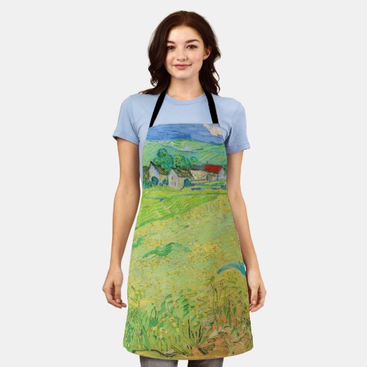 Vincent van Gogh - Uitzicht van Vessenots bij Auve Schort (Gedragen)