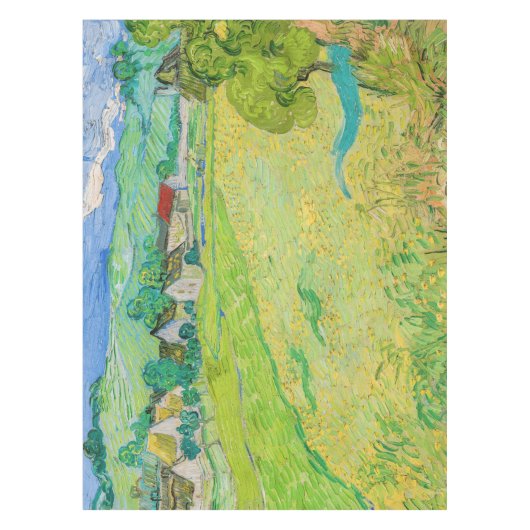 Vincent van Gogh - Uitzicht van Vessenots bij Auve Tafelkleed (Voorkant)