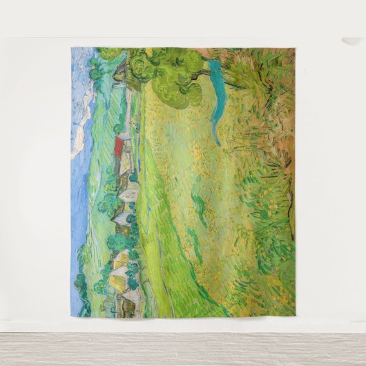 Vincent van Gogh - Uitzicht van Vessenots bij Auve Wandkleed (Voorkant)