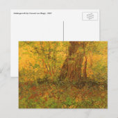 Vincent van Gogh - Undergrowth Briefkaart (Voorkant / Achterkant)