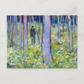 Vincent van Gogh Undergrowth met Two Figures Briefkaart (Voorkant)
