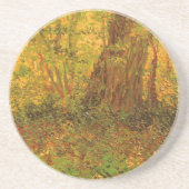 Vincent van Gogh - Undergrowth Zandsteen Onderzetter (Voorkant)