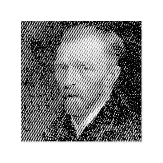 Vincent Van Gogh Upload Your Art and Create Custom Zelfinktende Stempel (Design)