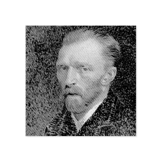 Vincent Van Gogh uploadt uw kunst en Creëer Custom Rubberstempel (Afrduk)