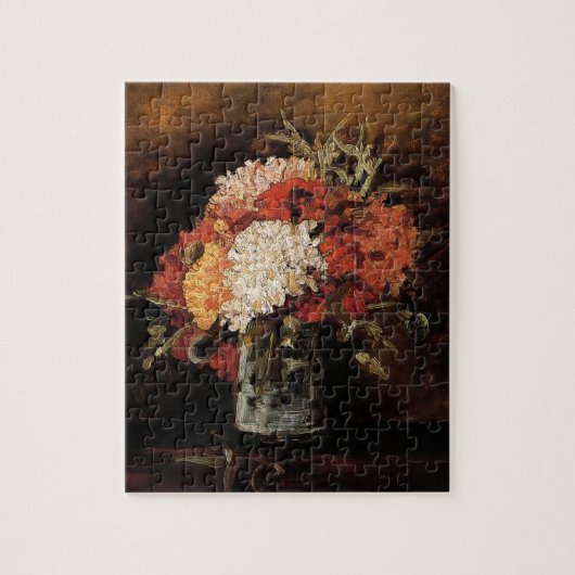 Vincent Van Gogh - Vaas Met Anjers - Kunst Legpuzzel (Verticaal)