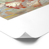 Vincent van Gogh Vaas met Gladioli en Asters Poster (Hoek)