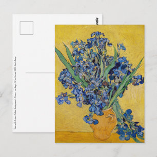 Vincent van Gogh - Vaas met Irissen Briefkaart