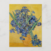 Vincent van Gogh - Vaas met Irissen Briefkaart (Voorkant)