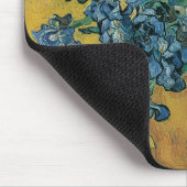 Vincent van Gogh - Vaas met irissen Gele achtergro Muismat (Hoek)