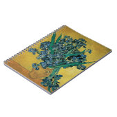 Vincent van Gogh - Vaas met Irissen Gele Achtergro Notitieboek (Linkerzijde)