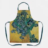 Vincent van Gogh - Vaas met irissen Gele achtergro Schort (Voorkant)