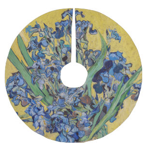 Vincent van Gogh - Vaas met Irissen Kerstboom Rok
