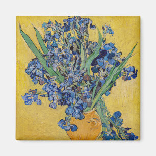 Vincent van Gogh - Vaas met Irissen Magneet