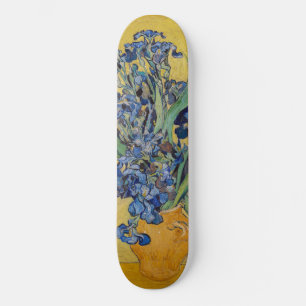 Vincent van Gogh - Vaas met Irissen Persoonlijk Skateboard