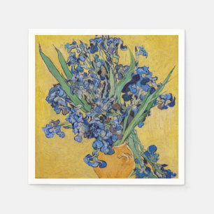 Vincent van Gogh - Vaas met Irissen Servet