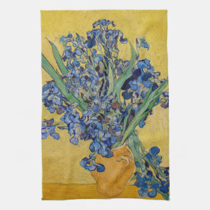 Vincent van Gogh - Vaas met irissen Theedoek